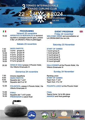 III Torneo Internazionale Vinadio Curling Club