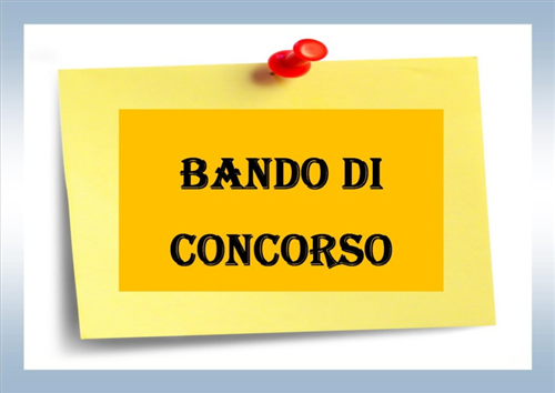 Bando di concorso per assunzione a tempo pieno e determinato 1 Istruttore Amministrativo contabile